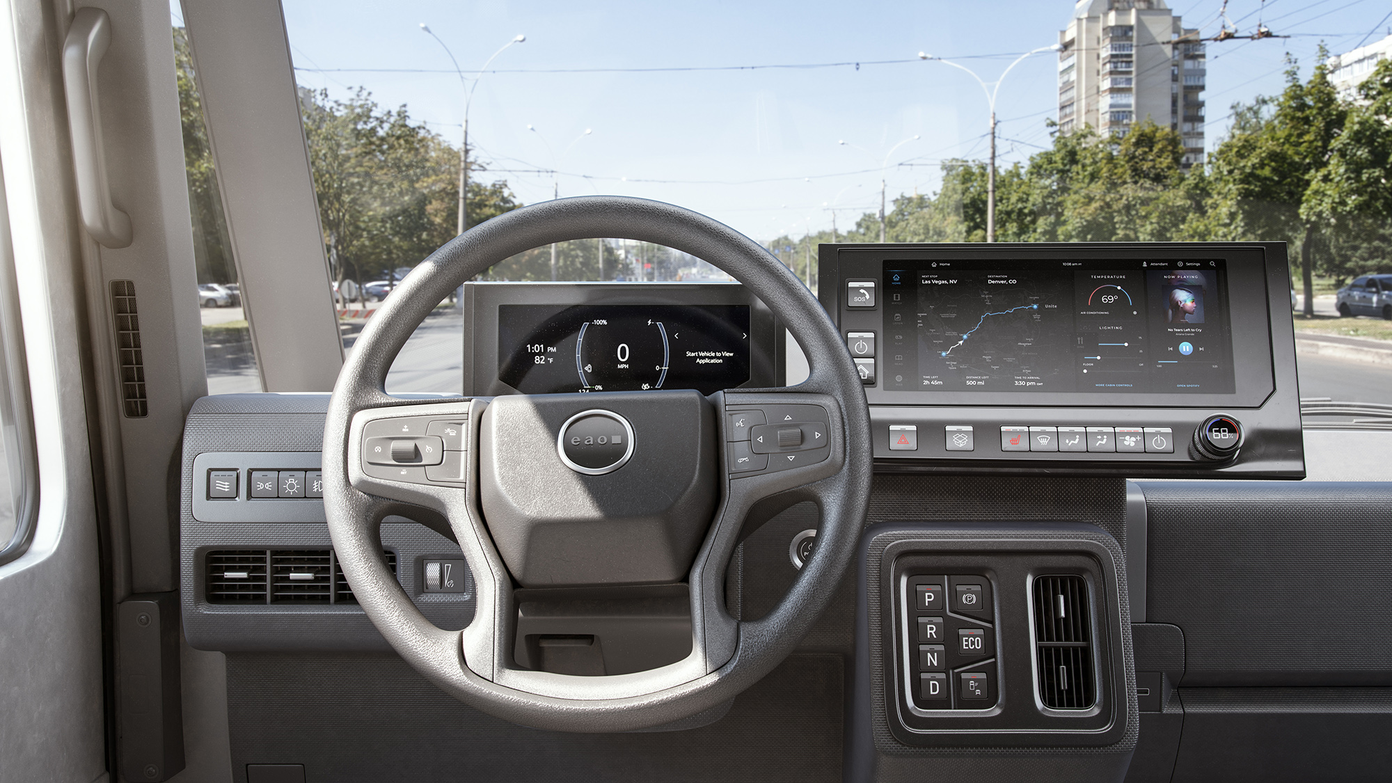 EAO – HMI for electric vehicles
